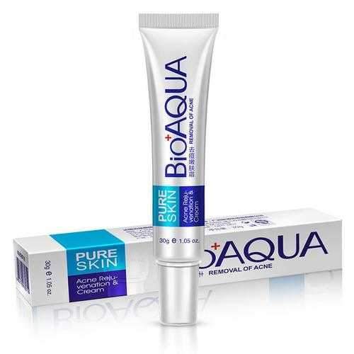 BIOAQUA Acne Treatment Cream Facial Scar Mark Lightning Oil Control Shrink Pores Moisturizer