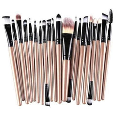 20Pcs Professional Makeup Brush Cosmetic Synthetic Hair Brus