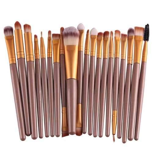 20Pcs Professional Makeup Brush Cosmetic Synthetic Hair Brus