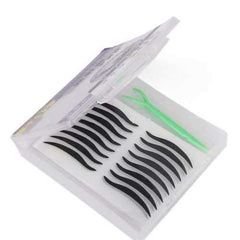 80 Pairs Black Eyeliner Double Eyelid sticker Eye Liner Temporary Tattoo