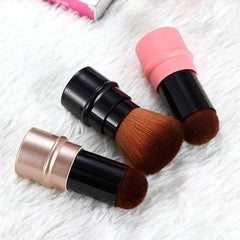 8 Colors Stretch Makeup Brush Foundation Face Powder Cosmetic Blush Brushes