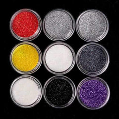 9 Colors Glitter Eye Shadow Powder Kit Set Spangle Cosmetics Makeup Pigment