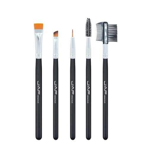 Eye Makeup Brushes Set Mascara Eyeliner Eyelashes Flat Definer Brush Eyebrow Shaper Comestic Tools