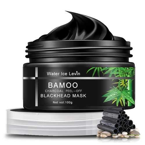 Water Ice Levin Bamboo Charcoal Blackhead Mask Peel-off Removal Purifying Smooth Pores Cleansing