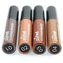 POPFEEL Brown Eyebrow Dyed Cream Enhancer Gel Eye Makeup Colored Black Coffee Waterproof 4 Colors