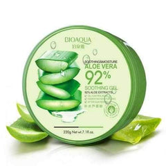 BIOAOUA Natural Aloe Vera Gel Soothing Moisture Tender Sleeping Face Beauty Facial Skin Care