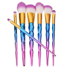 7pcs Makeup Brushes Kit Set Soft Foundation Powder Blush Blend Lip Eye Liner Cosmetics Tool