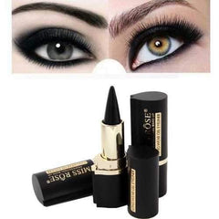 MISS ROSE 1Pc Black Waterproof Eyeliner Paste Eye Liner Pen Pencil Matte Gel Makeup Beauty