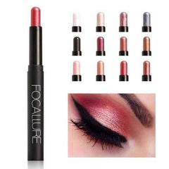 FOCALLURE 12 Colors Glitter Eye Shadow Pencil