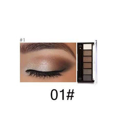 FOCALLURE 6 Colors Nude Eye Shadow Palette