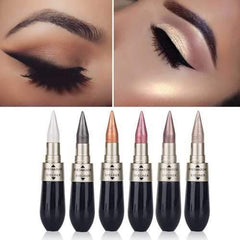 HengFang Dual-use Shimmer Eye Shadow Black Eyeliner Stick