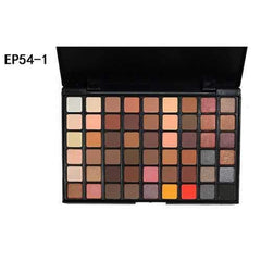 POPFEEL 54 Colors Glitter Smoky Earth Color Eye Shadow