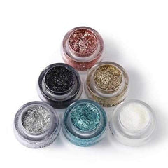 UCANBE Glitter Highlight Cream Metallic Diamond Mermaid Eye Shadow Gel Sparkling Eye Makeup Cosmetic