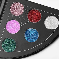 6 Colors Shimmer Waterproof Eye Shadow Palette