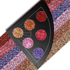 6 Colors Shimmer Waterproof Eye Shadow Palette