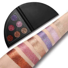 6 Colors Shimmer Waterproof Eye Shadow Palette