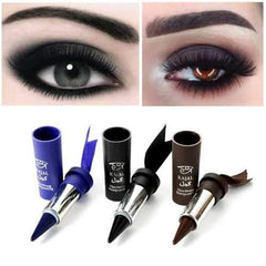 MusicFlower Eyeliner Stick Black Gel Pencil Blue Waterproof