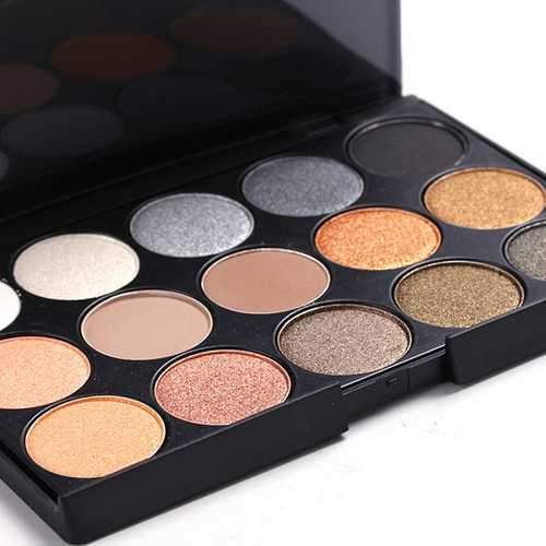 15 Colors Matte Shimmer Eye Shadow Palette