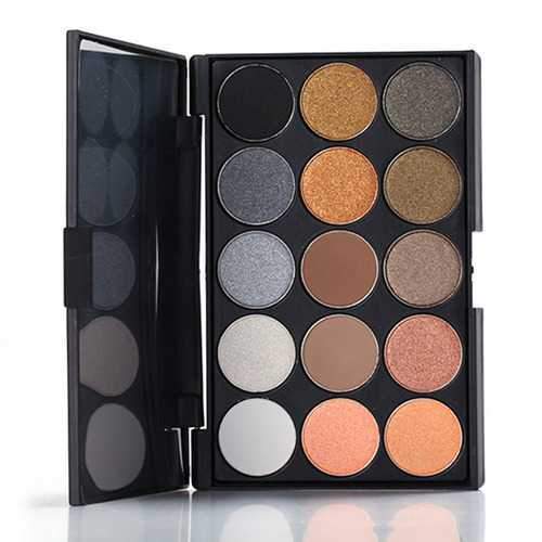 15 Colors Matte Shimmer Eye Shadow Palette