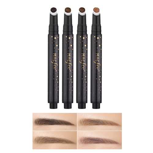 XLOONG Press Cushion Eyebrow Pencils Waterproof