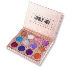 12 Colors Glitter Eyeshadow