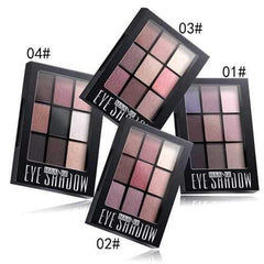 9 Colors Matter Eye Shadow Palette Smoky Eye Makeup