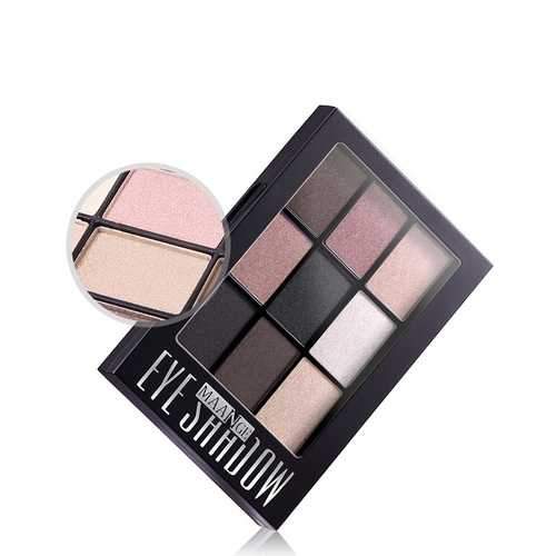 9 Colors Matter Eye Shadow Palette Smoky Eye Makeup