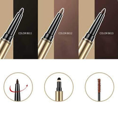 3 In 1 Eyebrow Pencil Waterproof Eyebrow Pen