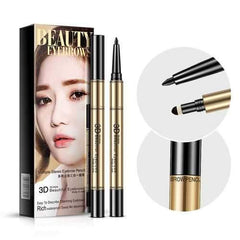 3 In 1 Eyebrow Pencil Waterproof Eyebrow Pen