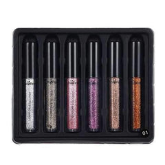 6pcs Glitter Eye Shadow