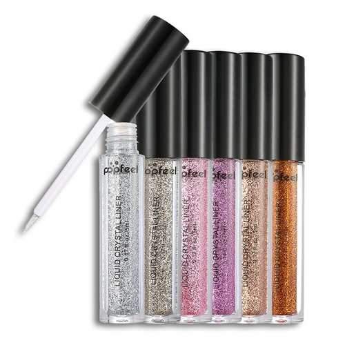 6pcs Glitter Eye Shadow