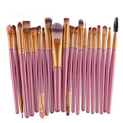 20Pcs Multifunctional Face Makeup Brushes