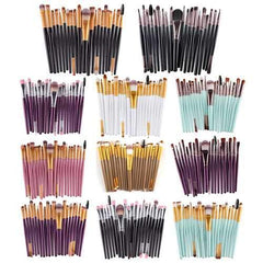 20Pcs Multifunctional Face Makeup Brushes