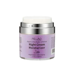 Melao Organic Shea Butter Retinol Night Cream Moisturizer