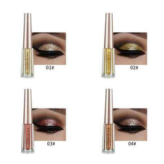 12 Colors Diamond Glitter Liquid Eye Shadow