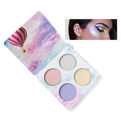 4 Colors Highlight Shimmer Glitter Eye Shadow Palette