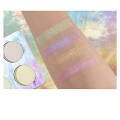 4 Colors Highlight Shimmer Glitter Eye Shadow Palette