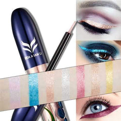 7 Colors Glitter Liquid Eyeliner Eye Shadow Makeup