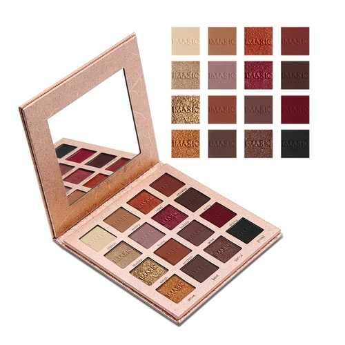 IMAGIC 16 Colors Matte Shimmer Eyeshadow Palette