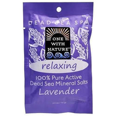 One With Nature O.W.N. Lavender Bathsalts (6X2.5 OZ)